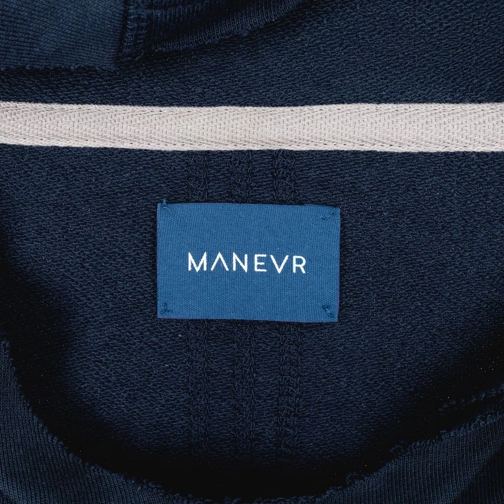 Худи унисекс Vozduh 1.0, темно-синее - фото 6