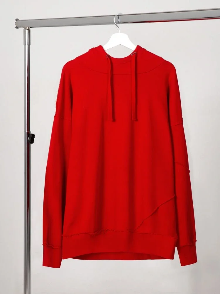 Худи унисекс Vozduh 2.0, красное - фото 1