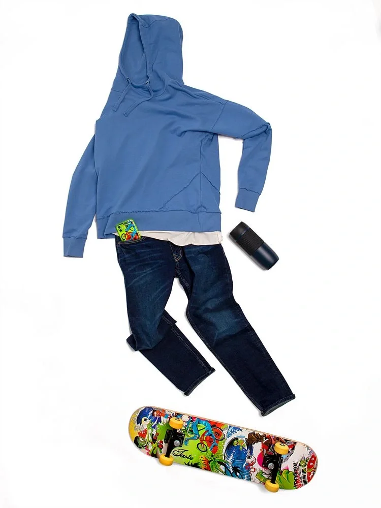 Худи унисекс Vozduh 2.0, красное - фото 11