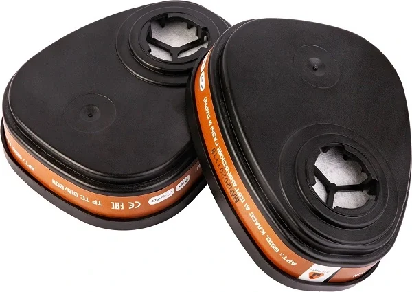 Комплект для защиты дыхания J-SET 5500P с фильтрами А1, размер М, Jeta Safety - фото 7