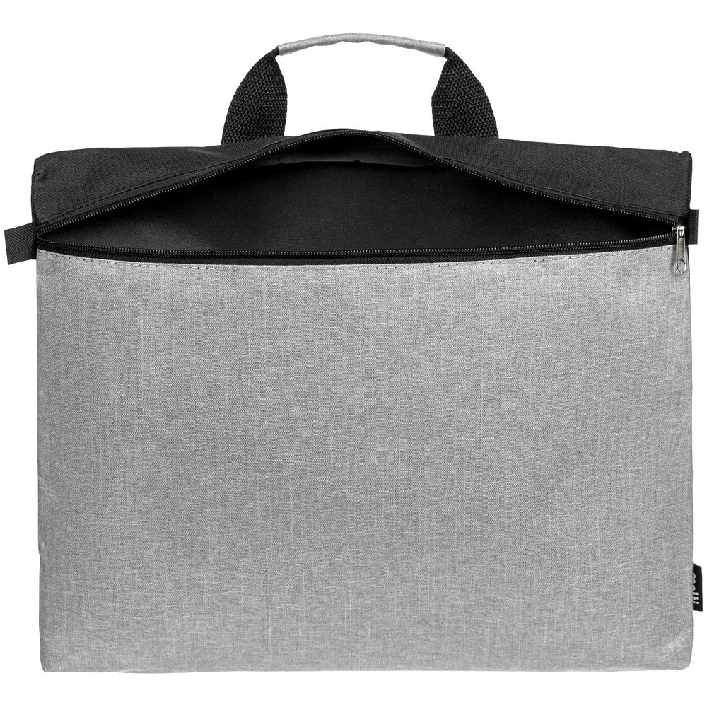 Конференц-сумка Melango, серая - фото 3