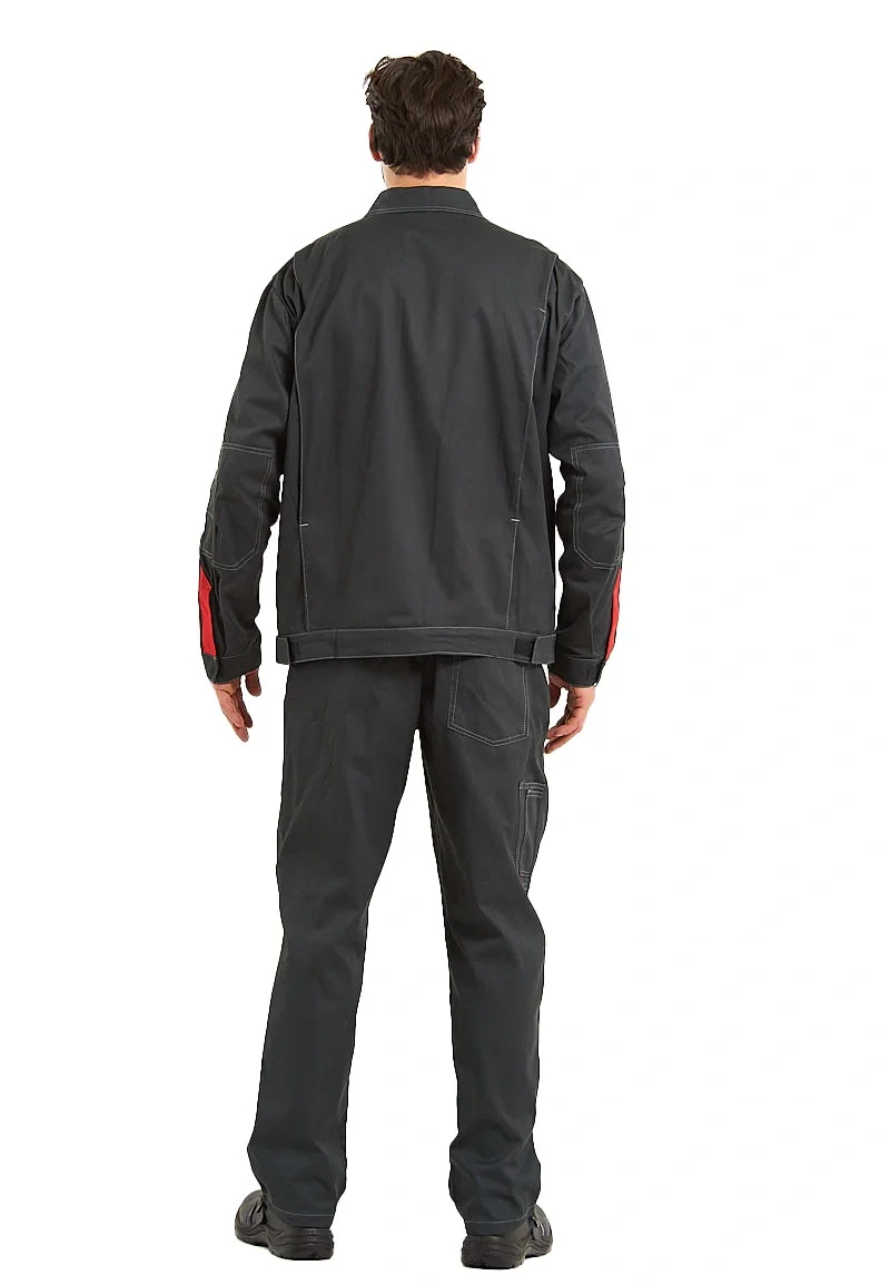 Костюм рабочий "Фаворит", саржа, серый - фото 3