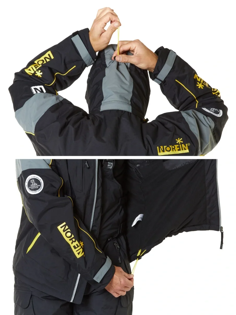 Kостюм демисезонный Norfin VERITY чёрн. - фото 4