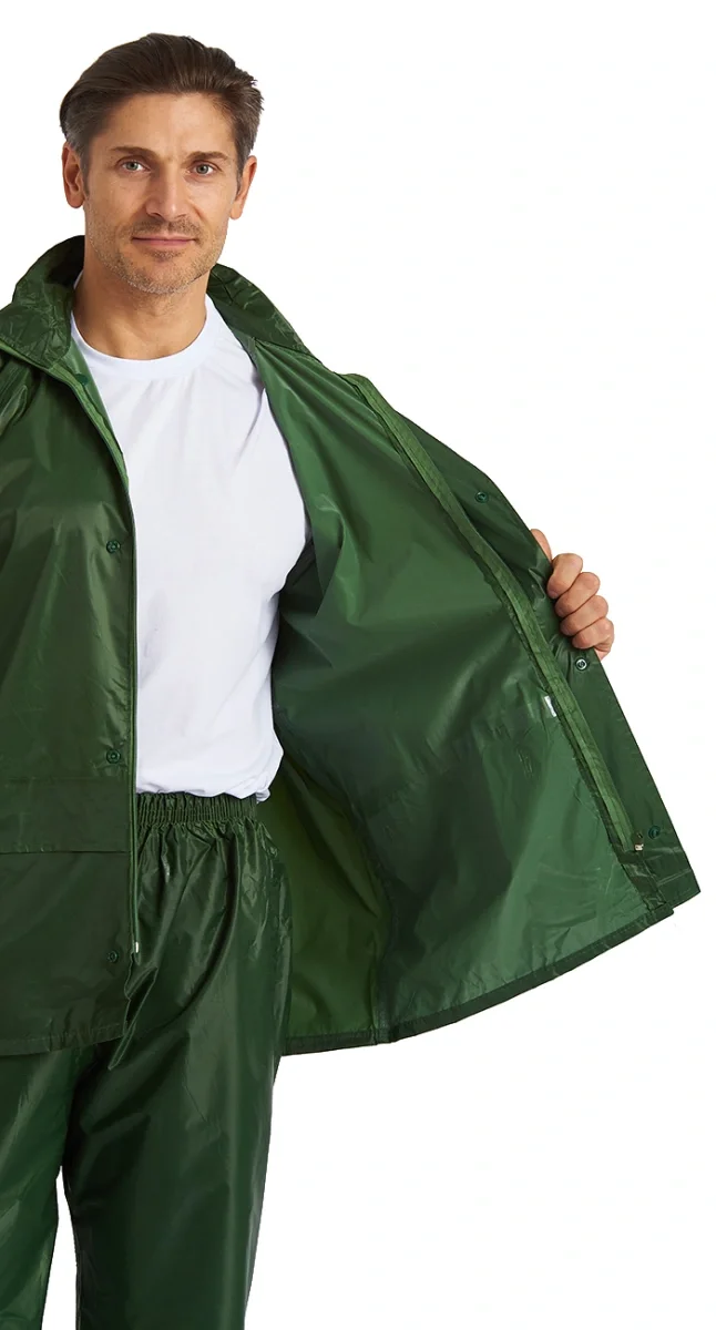 Костюм ВВЗ "Рыбак" нейлоновый зеленый - фото 3