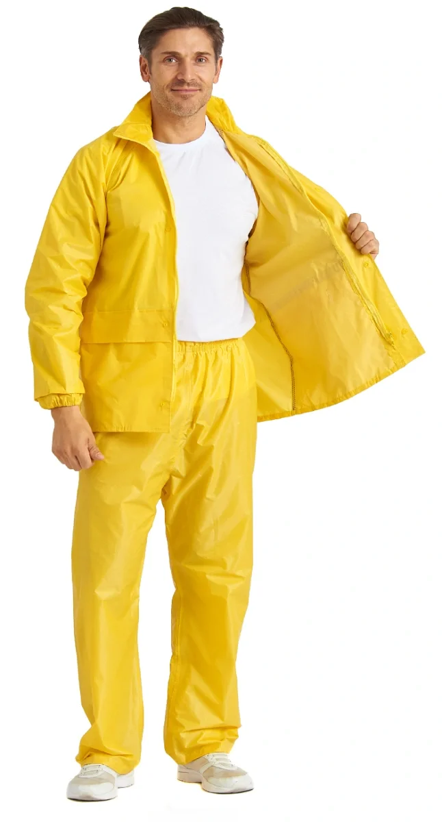 Костюм ВВЗ "Рыбак" нейлоновый желтый - фото 2