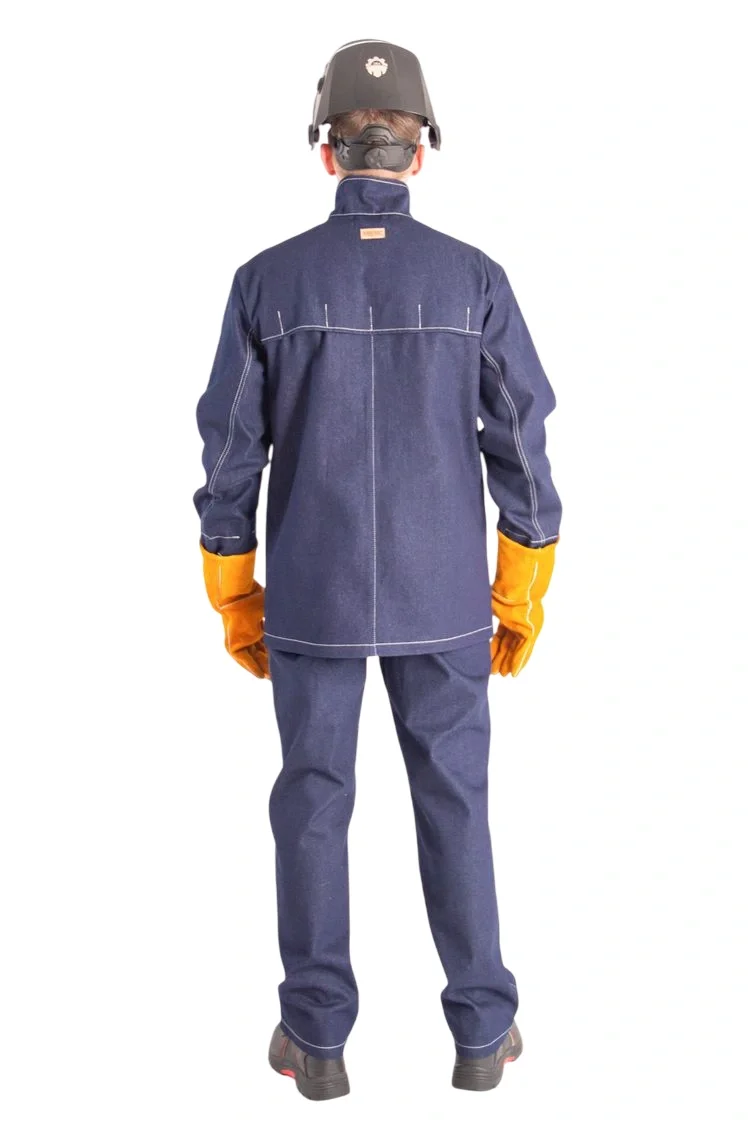 Костюм сварщика ДЕНИМ "ВОЛАТ" 2 класс (куртка/брюки) - фото 2