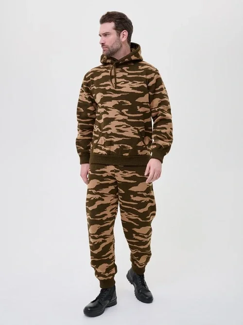 Костюм ВЯЗАНЫЙ C1MS0501, зима, цвет Оранжевый - фото 1