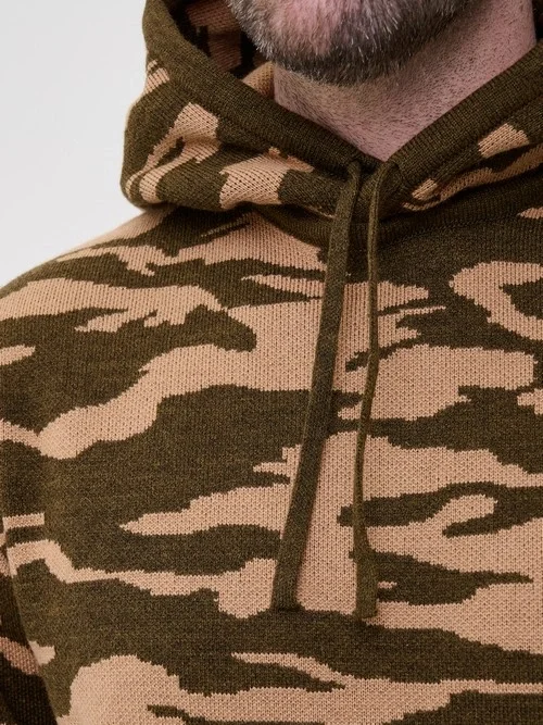 Костюм ВЯЗАНЫЙ C1MS0501, зима, цвет Оранжевый - фото 6