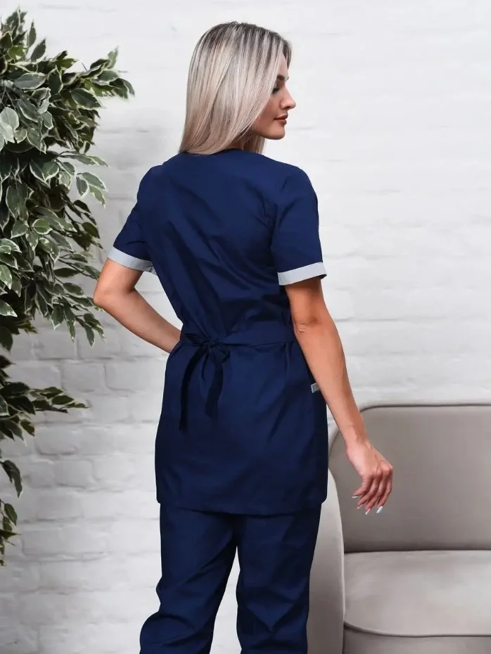 Костюм женский "Есения" т.-синий - фото 8