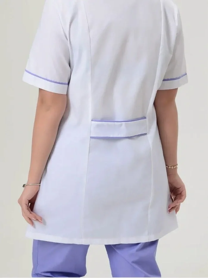 Костюм женский "Лея" белый с сиреневым - фото 15