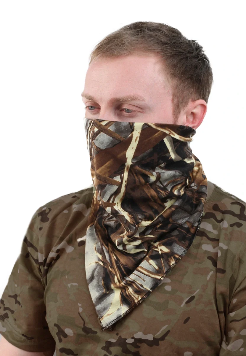 Косынка-бандана кмф, зеленые расцветки - фото 3