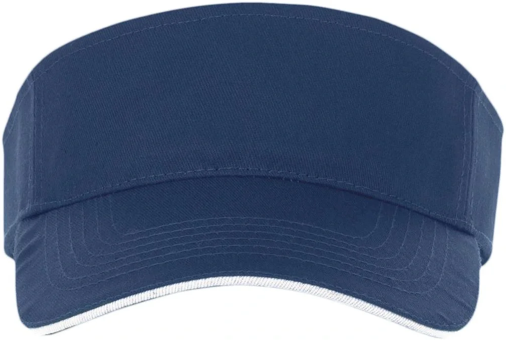 Козырек Ace, темно-синий с белым - фото 4
