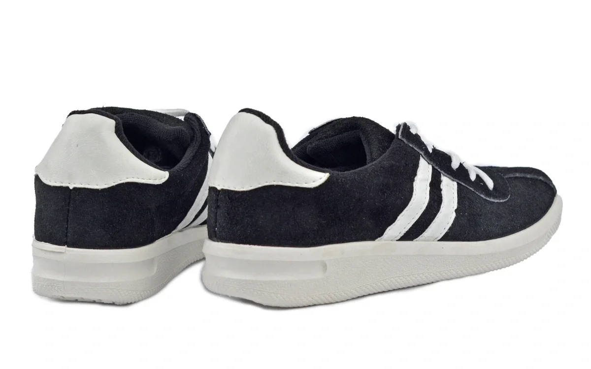 Кроссовки кожаные - фото 2