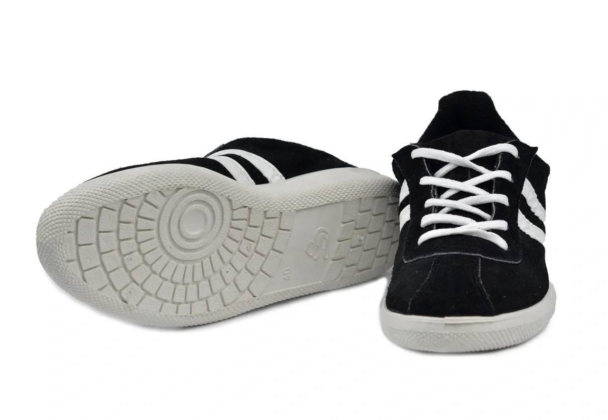 Кроссовки кожаные - фото 3