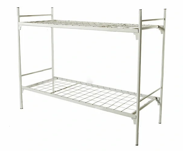 Кровать двухъярусная металлическая, порошковое покрытие - фото 1