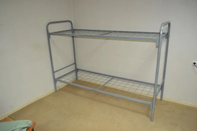 Кровать двухъярусная металлическая, порошковое покрытие - фото 3