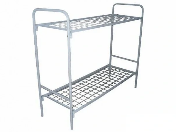 Кровать двухъярусная металлическая, порошковое покрытие - фото 4