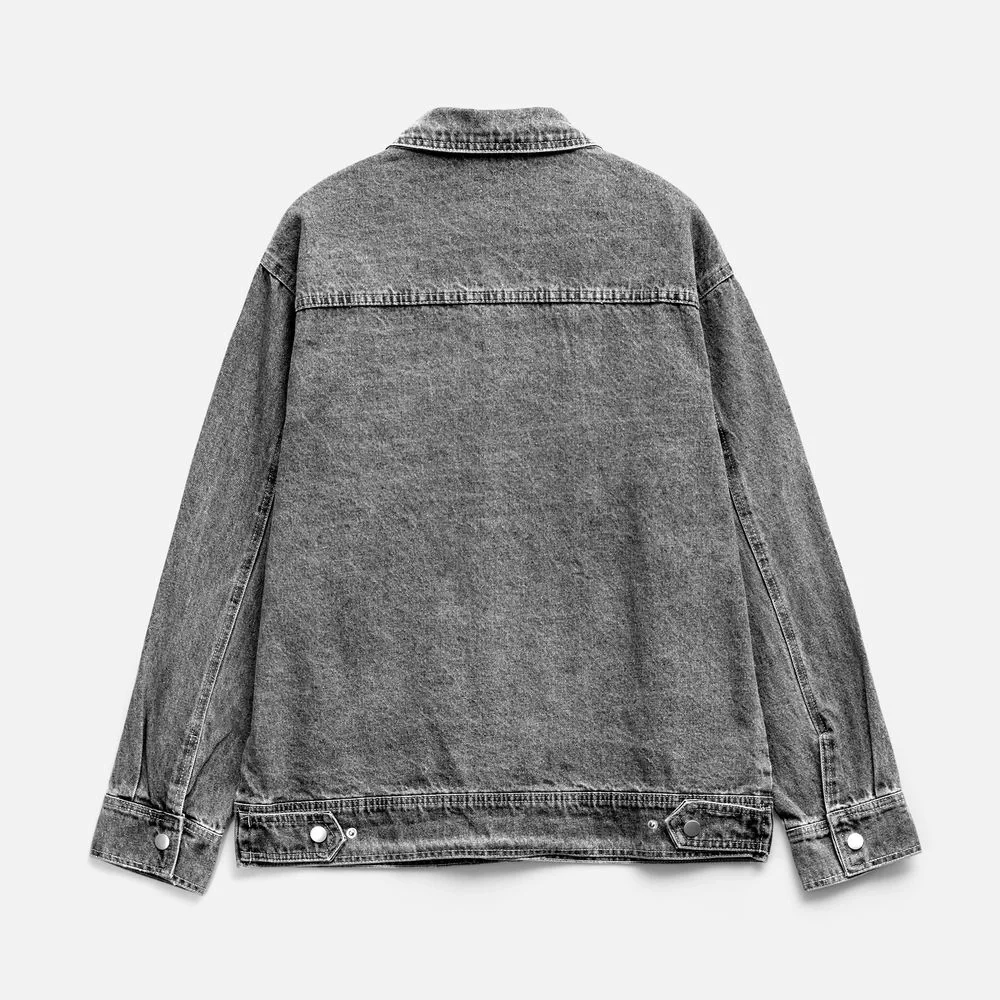 Куртка джинсовая O2, серая - фото 8