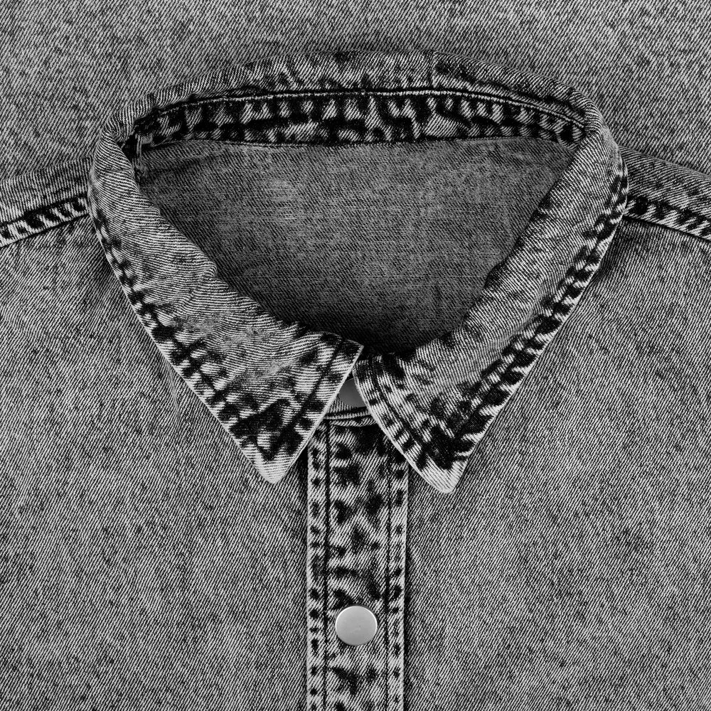 Куртка джинсовая O3, серая - фото 6