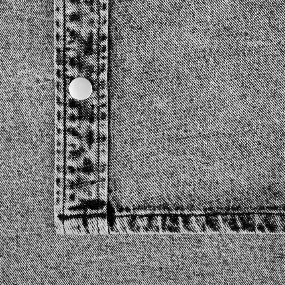 Куртка джинсовая O3, серая - фото 9