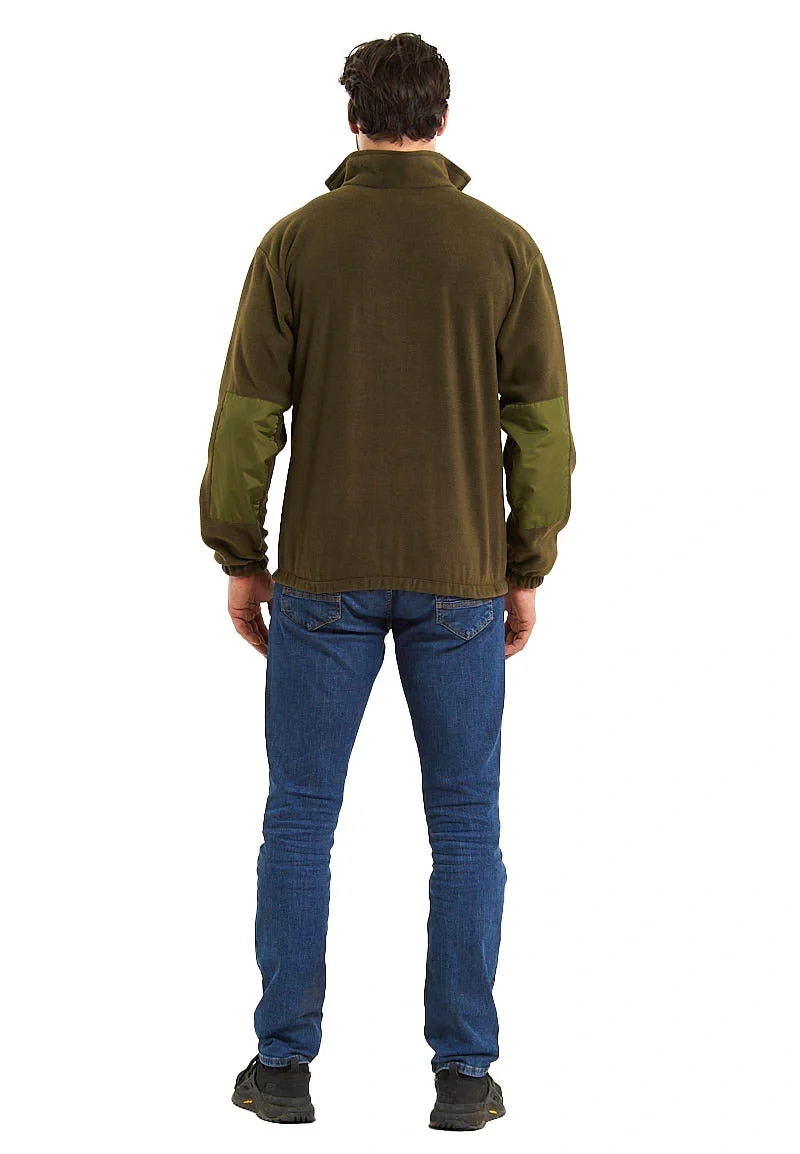 Куртка флисовая МИЛИТАРИ цв.хаки - фото 3