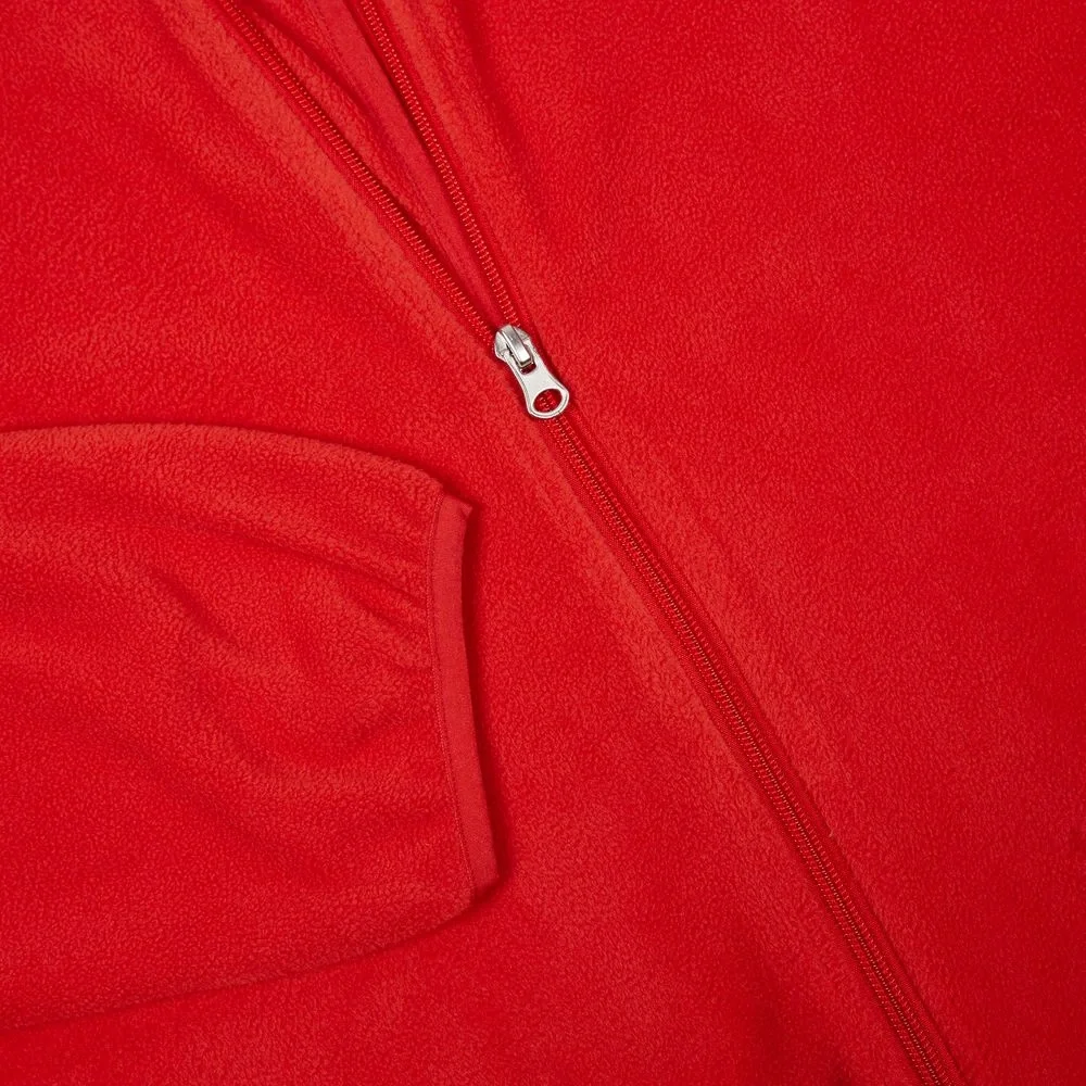 Куртка флисовая унисекс Fliska, красная - фото 4
