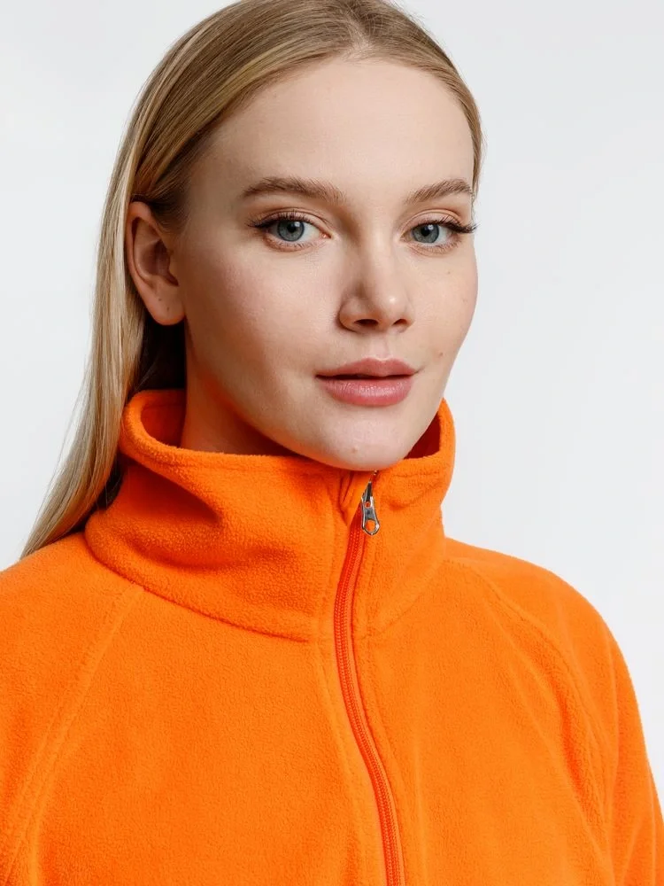 Куртка флисовая унисекс Fliska, оранжевая - фото 14