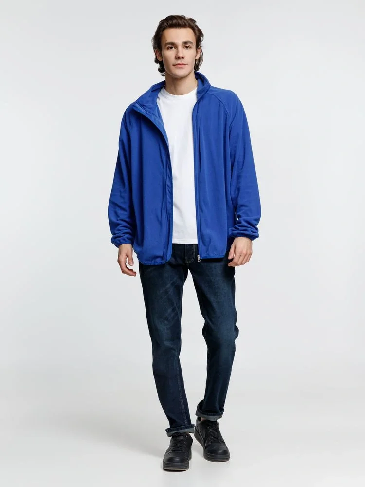 Куртка флисовая унисекс Fliska, ярко-синяя - фото 10