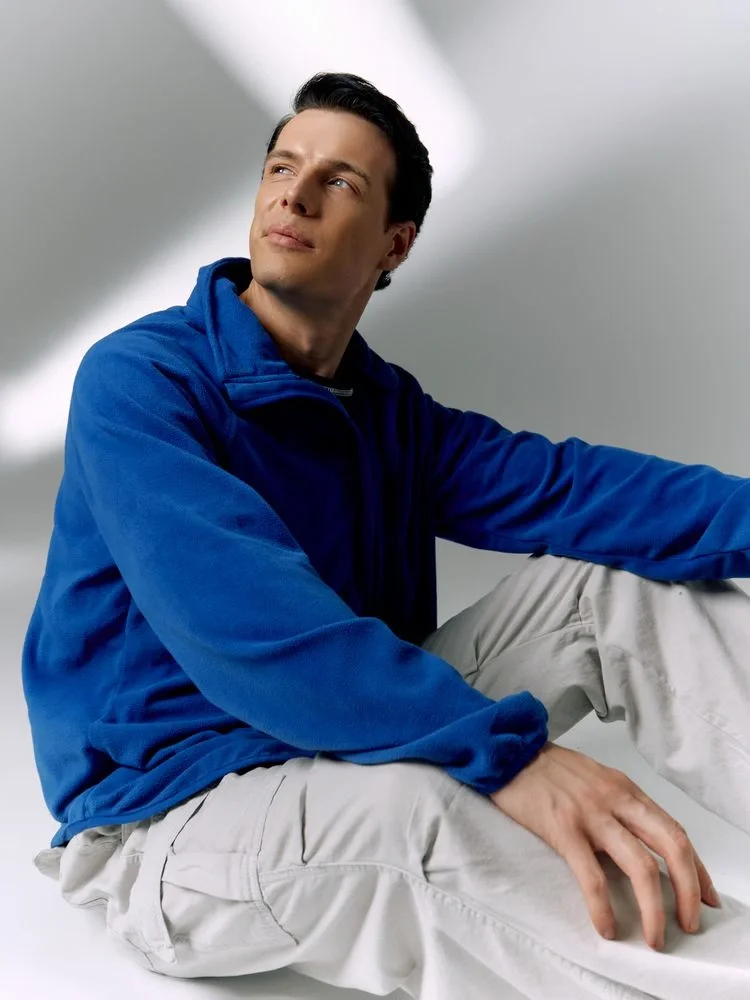 Куртка флисовая унисекс Fliska, ярко-синяя - фото 12