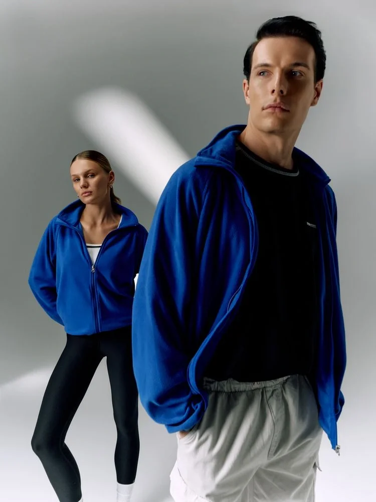 Куртка флисовая унисекс Fliska, ярко-синяя - фото 14