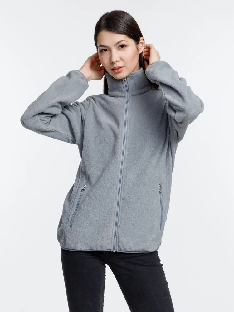 Куртка флисовая унисекс Nesse, серая - фото 6