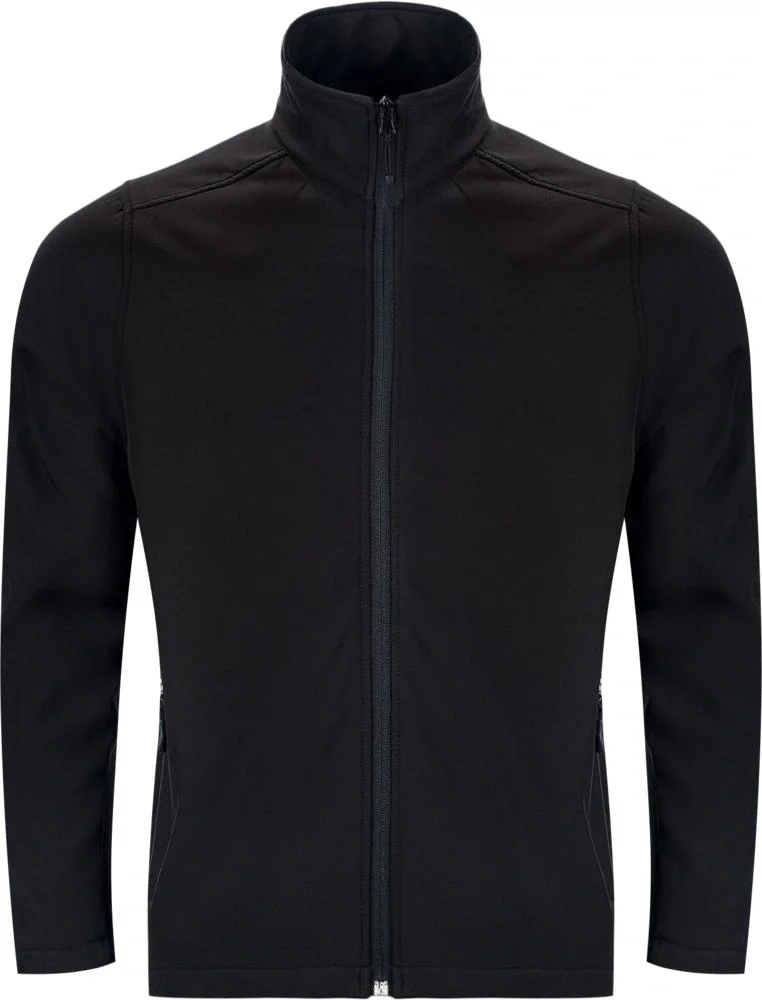 Куртка софтшелл мужская Race Men, черная - фото 2