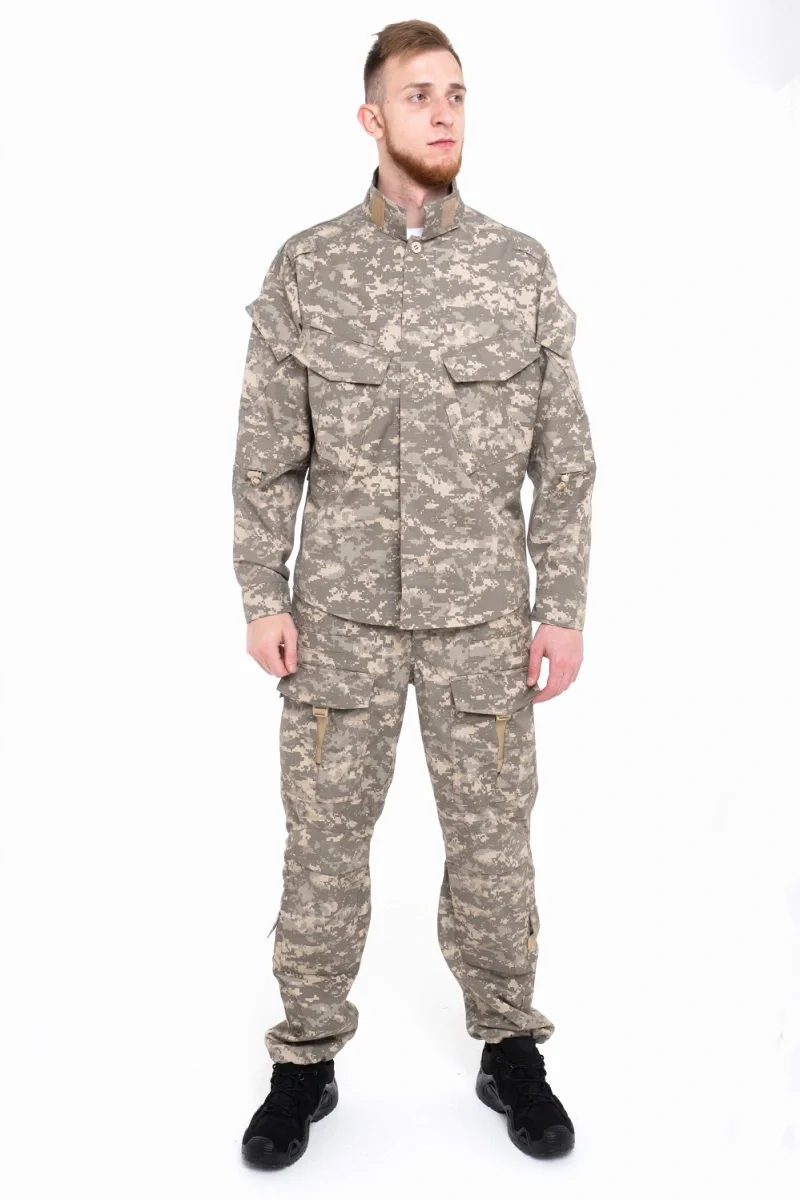 Куртка мужская YUMCO A2200401M, цвет серый камуфляж - фото 3