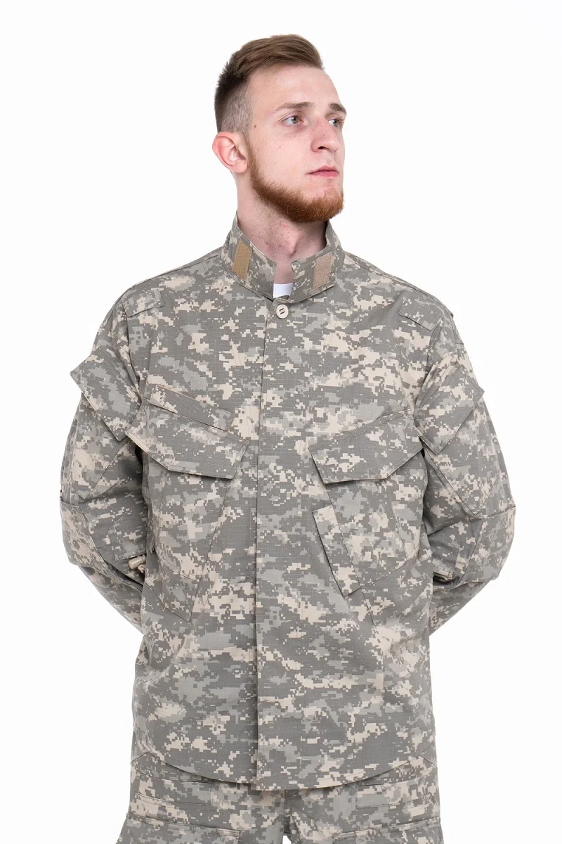 Куртка мужская YUMCO A2200401M, цвет серый камуфляж - фото 6