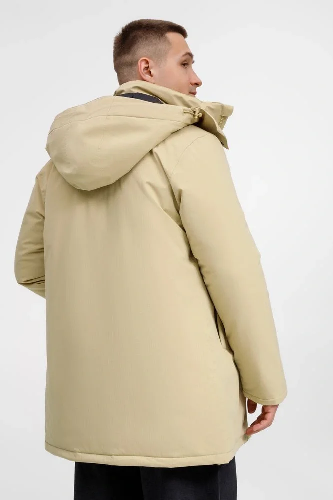 Куртка-парка унисекс Sfera, бежевая - фото 14