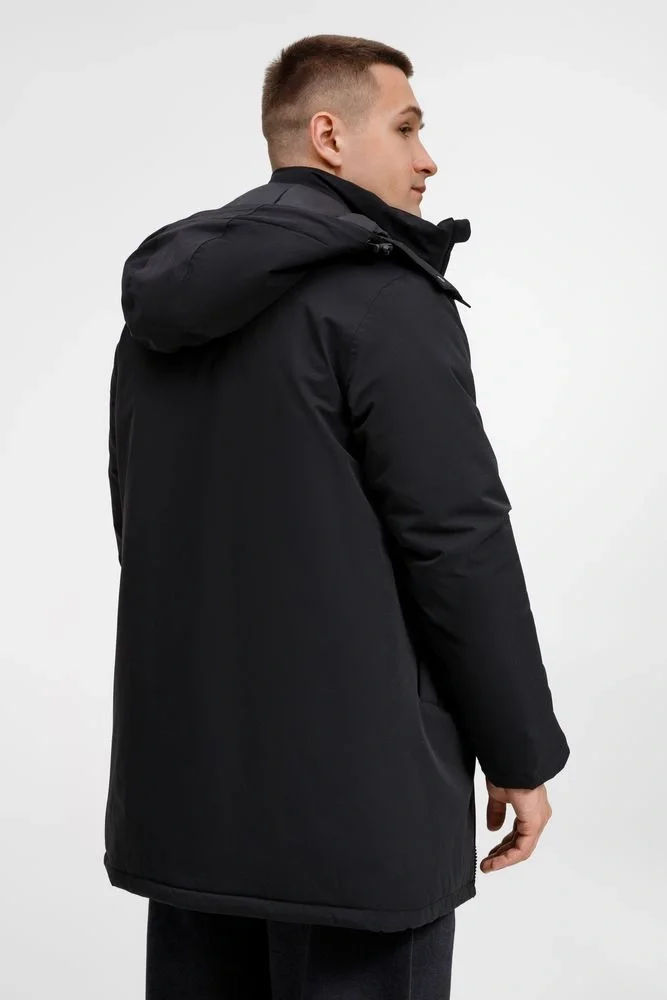 Куртка-парка унисекс Sfera, черная - фото 14