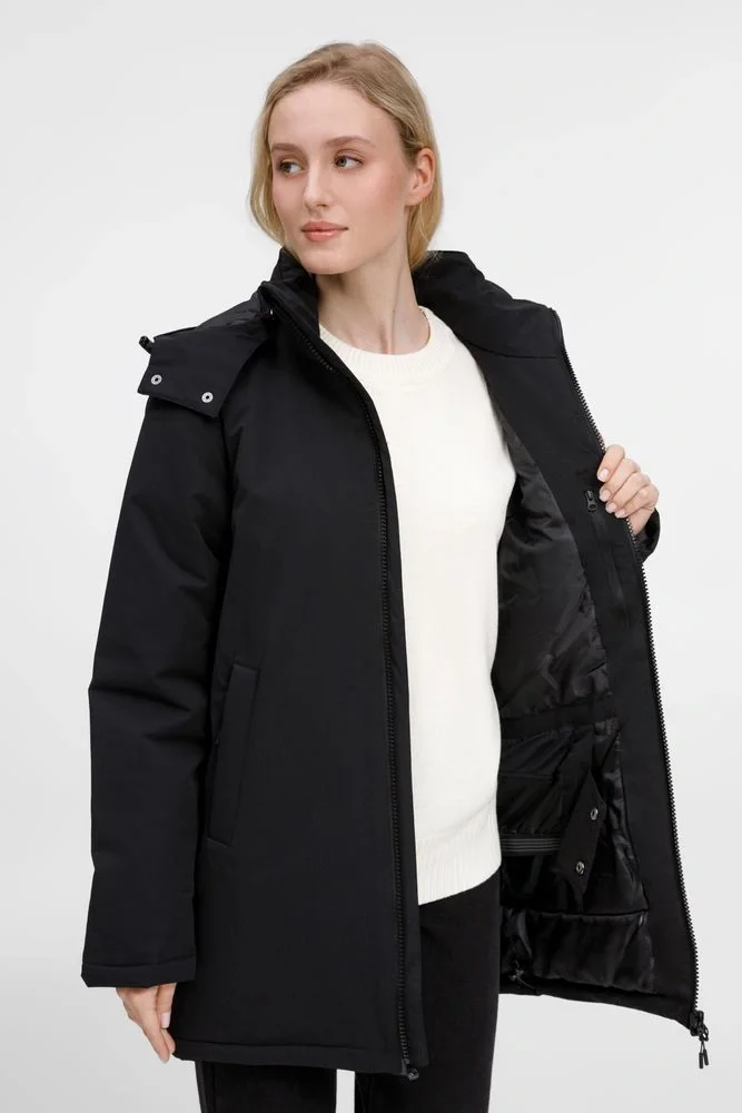 Куртка-парка унисекс Sfera, черная - фото 17