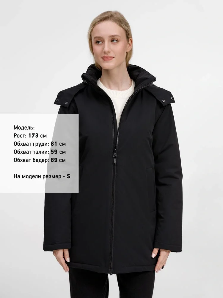Куртка-парка унисекс Sfera, черная - фото 22