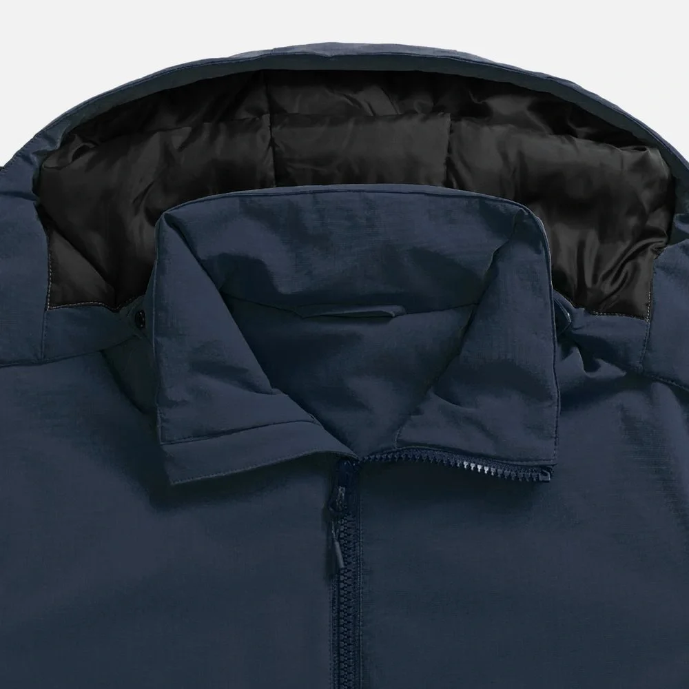 Куртка-парка унисекс Sfera, темно-синяя - фото 5