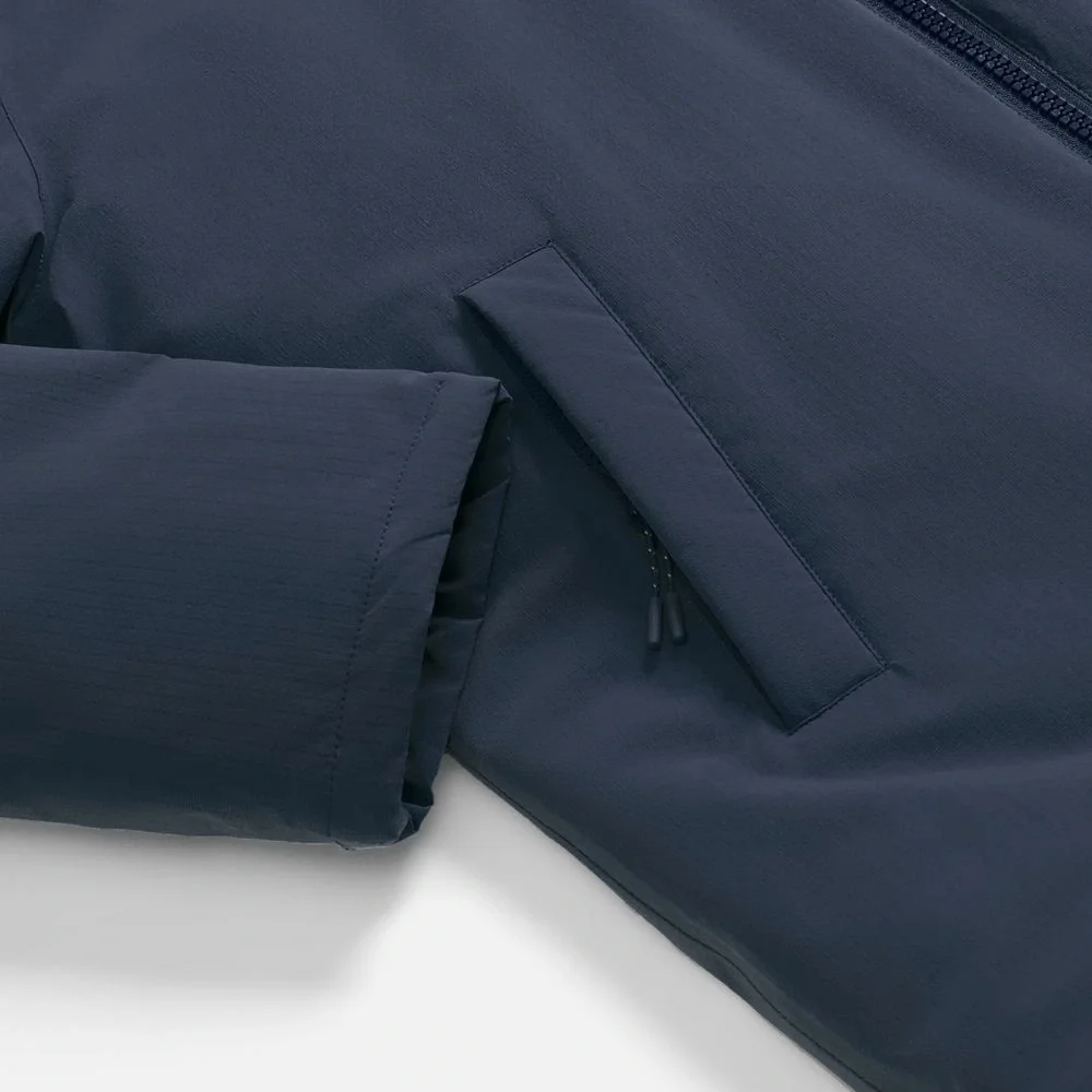 Куртка-парка унисекс Sfera, темно-синяя - фото 6
