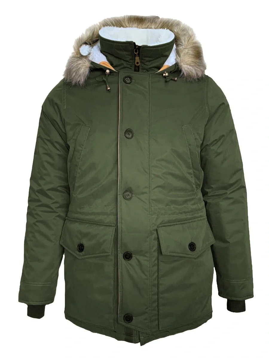 Куртка-парка "ЮТА" Ультра цв. хаки - фото 1