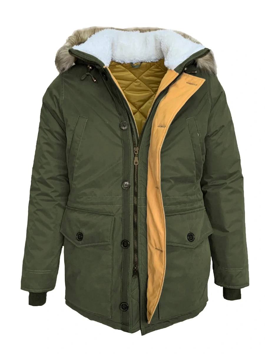 Куртка-парка "ЮТА" Ультра цв. хаки - фото 2