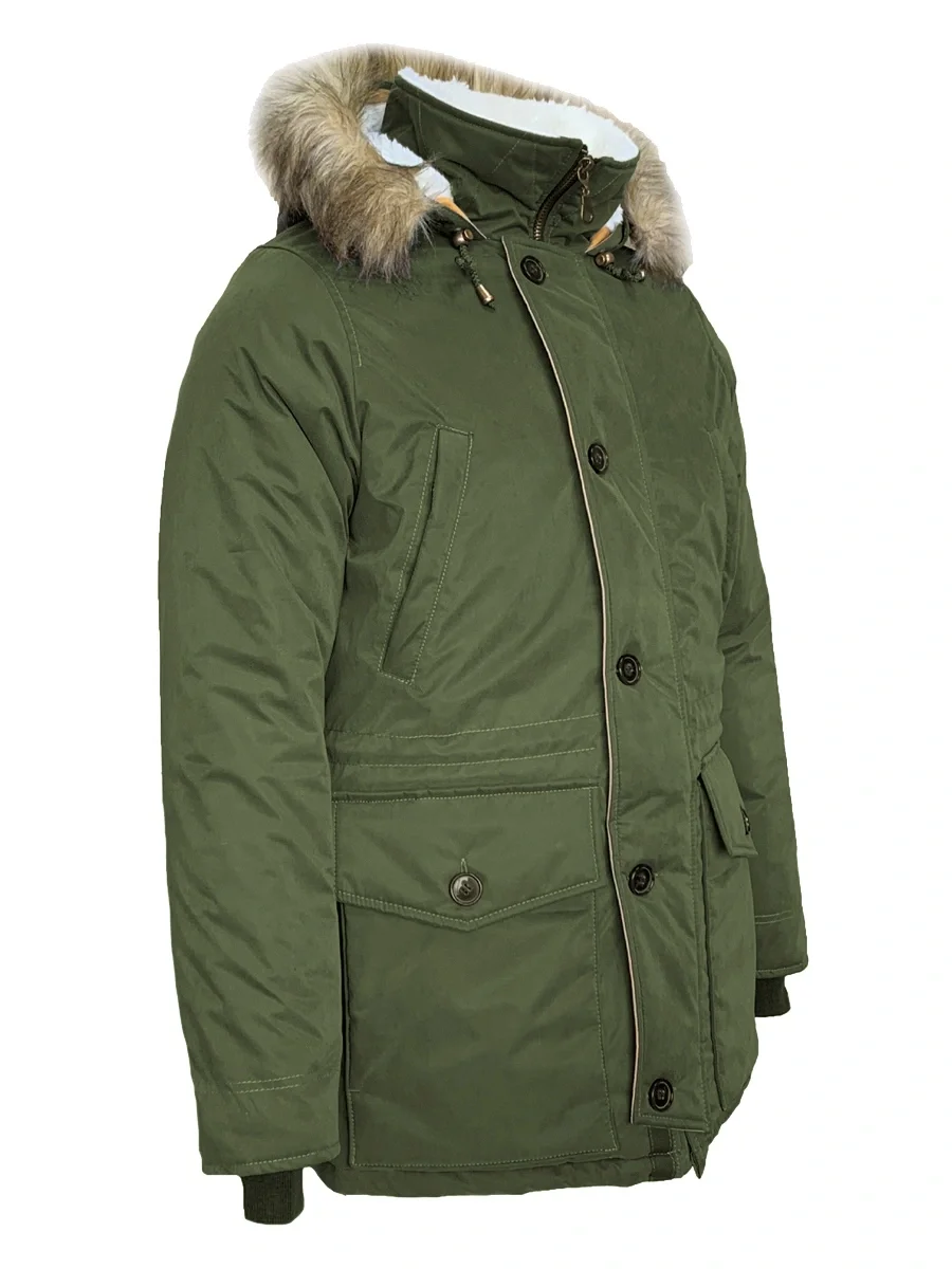 Куртка-парка "ЮТА" Ультра цв. хаки - фото 3