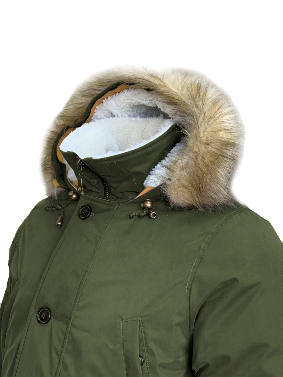 Куртка-парка "ЮТА" Ультра цв. хаки - фото 5