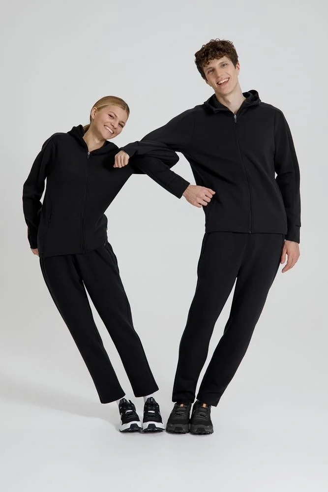 Куртка с капюшоном унисекс Begi, черная - фото 18