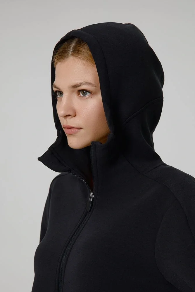 Куртка с капюшоном унисекс Begi, черная - фото 9