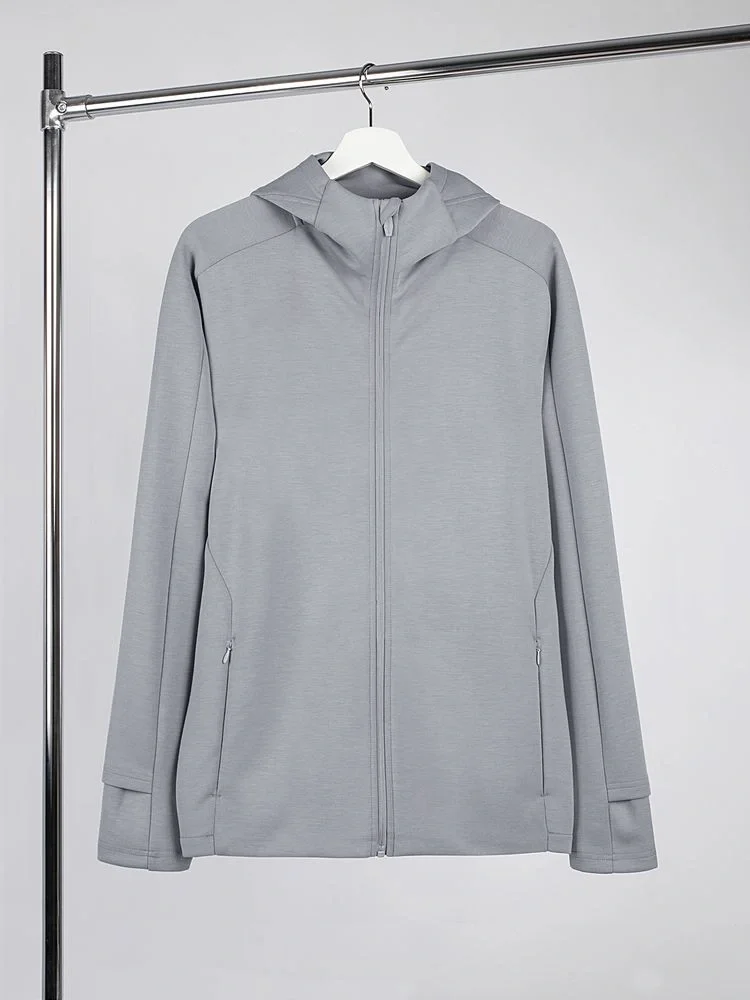 Куртка с капюшоном унисекс Begi, серая - фото 1