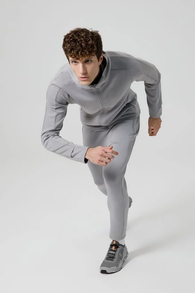 Куртка с капюшоном унисекс Begi, серая - фото 11