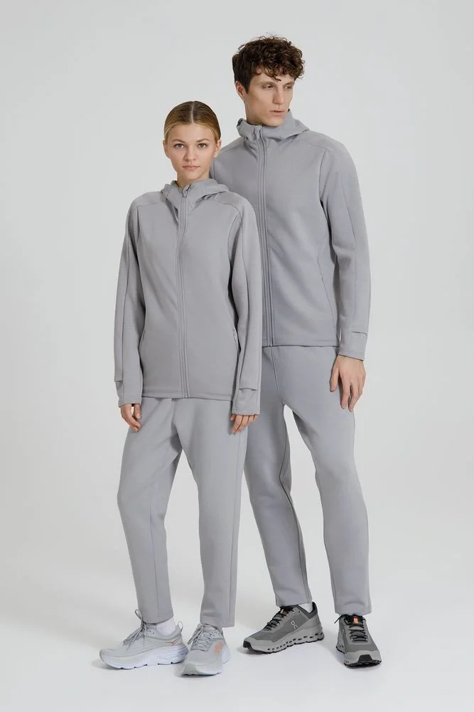 Куртка с капюшоном унисекс Begi, серая - фото 16