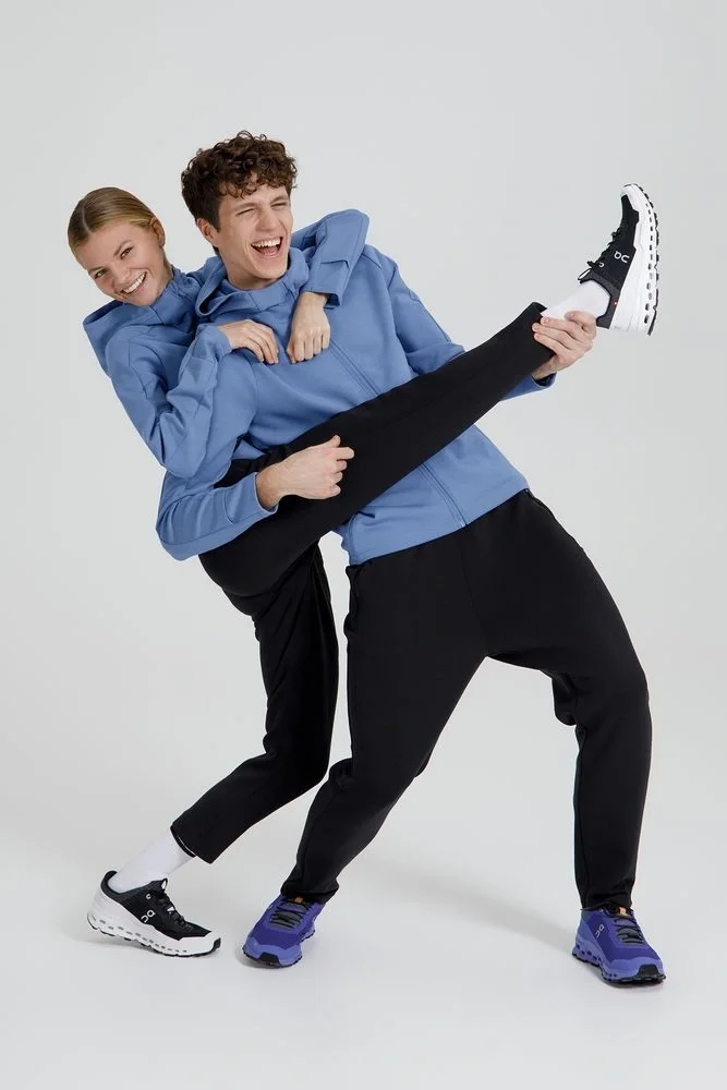 Куртка с капюшоном унисекс Begi, синяя - фото 18